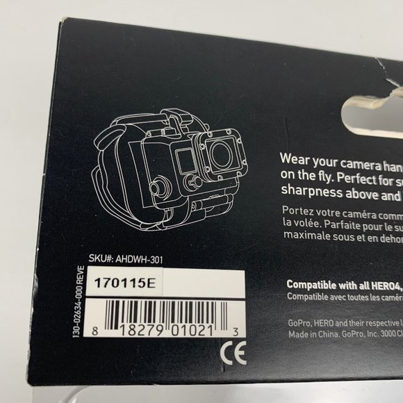 Gopro Hero AHDWH-301 Sharpness Underwater Wrist Housing for‎ Cameras Clear 6181 - Picture 3 of 4